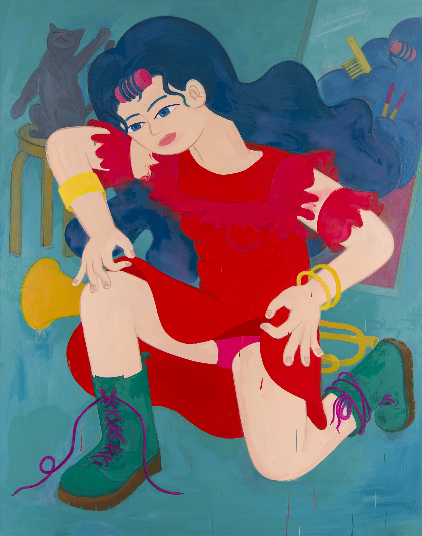 [18phj02]신데렐라_Cinderella_2018_Oil on canvas_190×150(cm).jpg