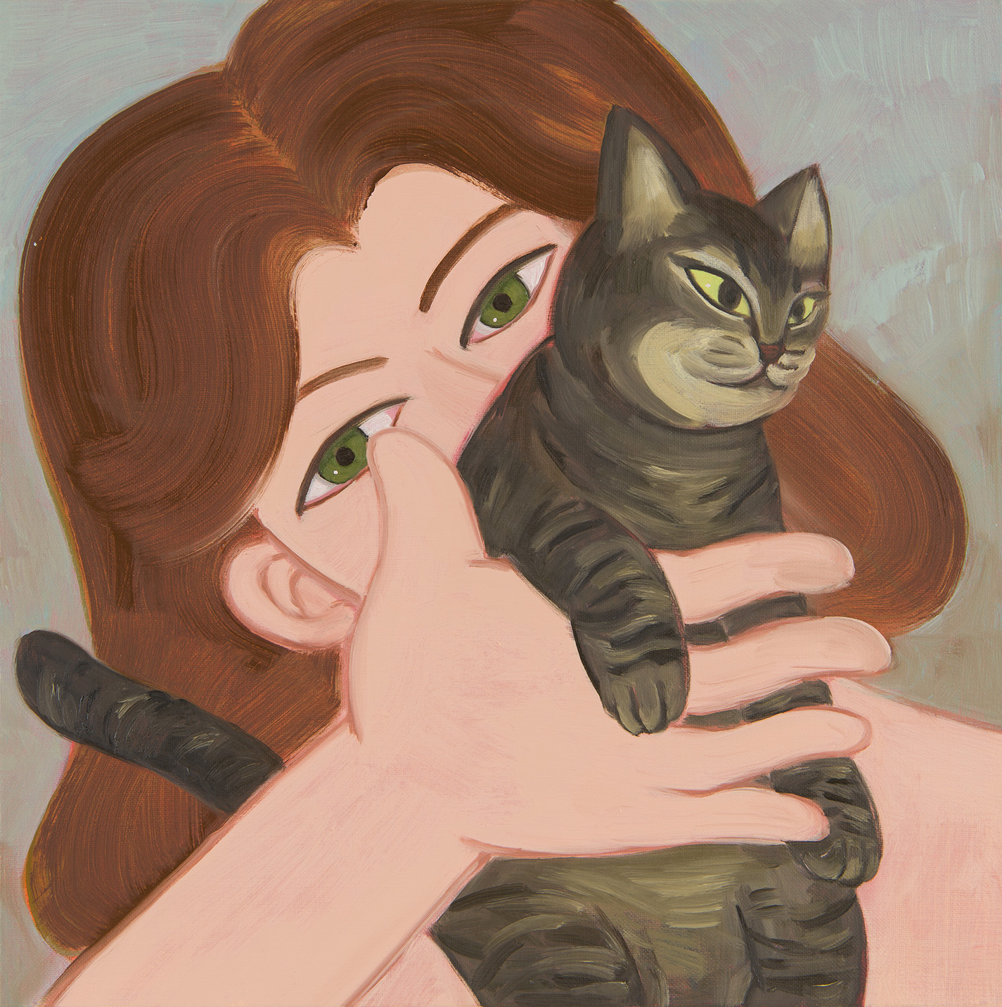 [18phj08]나비와 쿠키_2018_Oil on canvas_45×45(cm).jpg