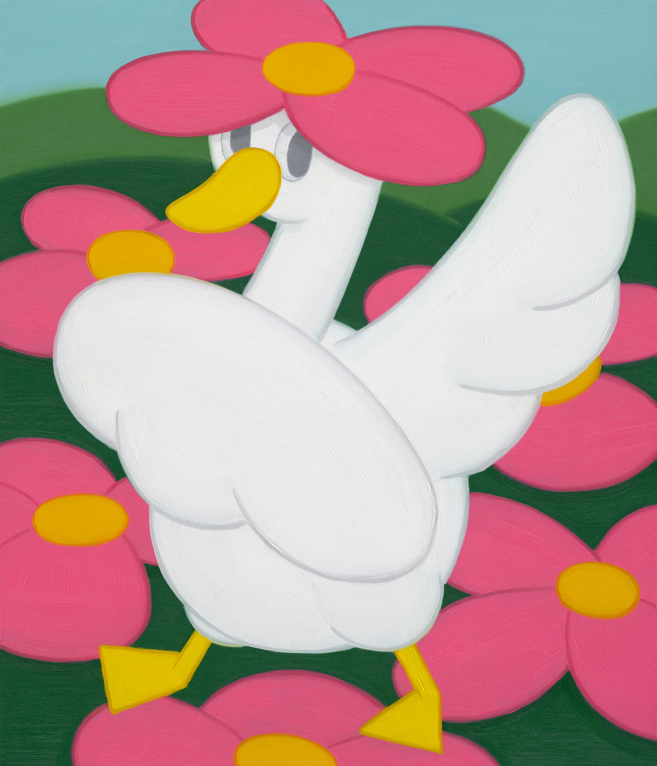 [25phj07]꽃동산(Flower Field) 2025 Oil and pigment on canvas 53×45.5cm.jpg